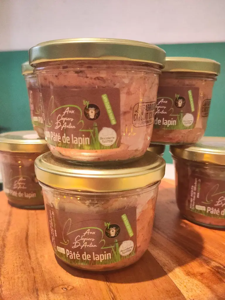 Terrine de lapin nature